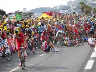 Tour de France crash